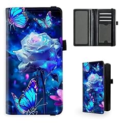 Purple Roses Butterflies