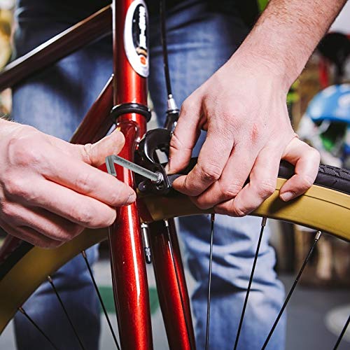 CHALA 12stk Fahrrad Bremsbeläge Set V Brake Bremsschuhe Bremsklöttze aus Aluminium und Gummi Fahrradbremse Bremsschuhsatz für Shimano tektro xlc promax MTB 70 mm schwarz - Image 3