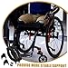 Healeved 2Sets Wheelchair Footrest Fastener Block Handle Clip Plate Secure Wheelchair Accessories for Enhanced Stability and Safety