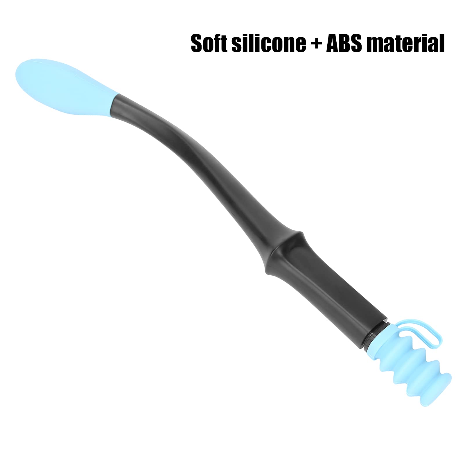 Ayudas para limpiar el papel higiénico, herramientas de ayuda para el baño de autoasistencia y comodidad de largo alcance para personas con movilidad limitada(Azul)