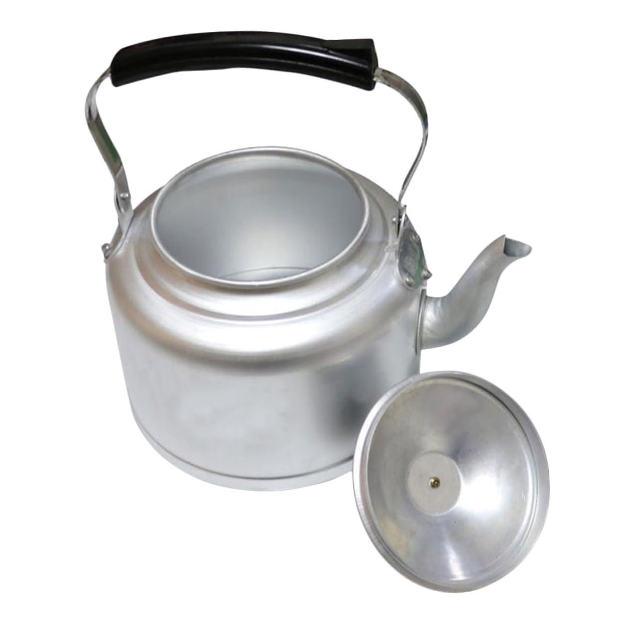 Cabilock Hervidor de Agua de Aluminio para Cocina Gran Capacidad, Resistente a Deformaciones, Adecuado para Estufa Eléctrica y Aficionados al Té en Casa