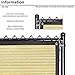 BOUYA Beige Privacy Fence Screen 6' x 50' Heavy Duty for Chain-Link Fence Privacy Screen Commercial Outdoor Shade Windscreen Mesh Fabric with Brass Gromment 160 GSM 88% Blockage UV -3 Years Warranty