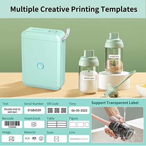 Jadens D110 Label Maker Machine With Tape & Label Maker Case #TOP4