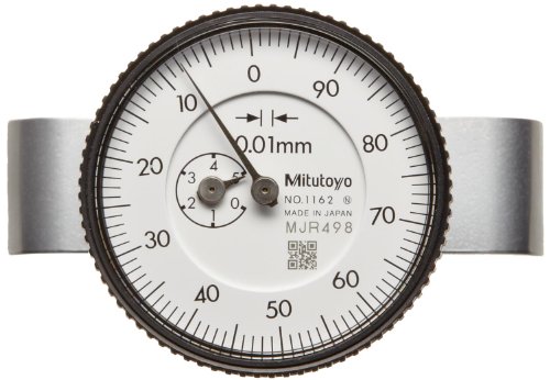 Clamping Dial Indicator with Wood Storage Case