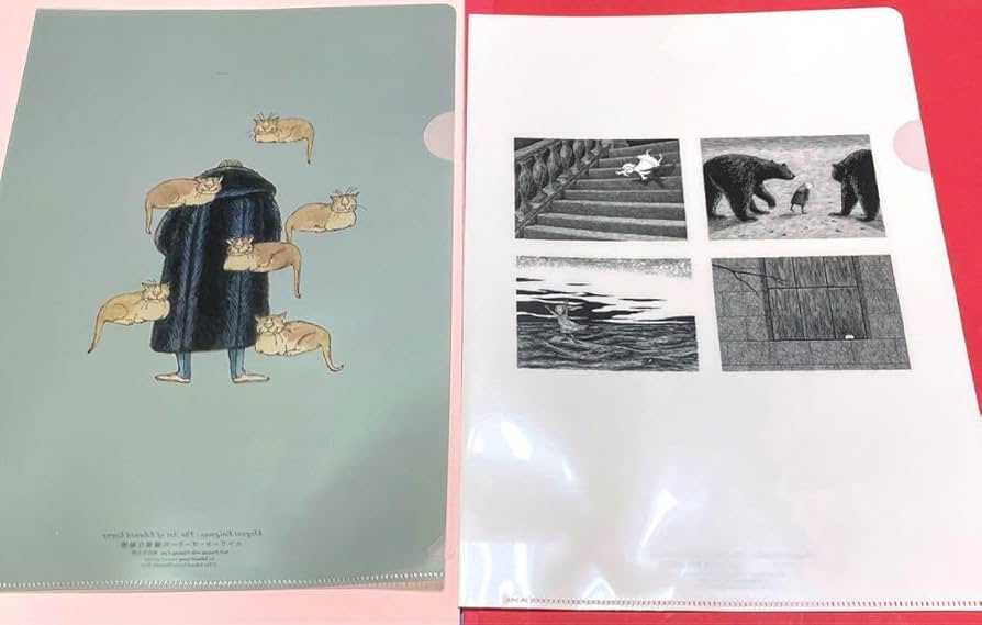 Amazon.co.jp: 8月のみ エドワード ゴーリー クリアファイル