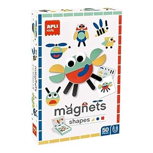APLI Kids Magnetisches Spiel Formen 19441 mit 50 Teilen