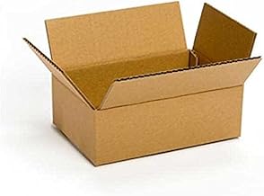 3 Ply C flute Corrugated Golden Box/Shipping Boxes/Packaging Boxes 6 X 4 X 3.5 Inch_Pack of 50