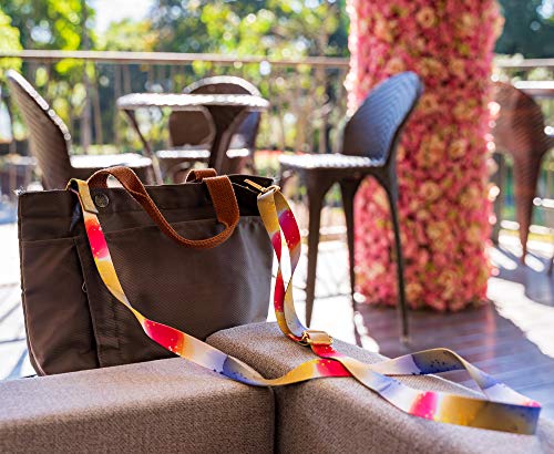 Image of Teeoff Cross body Handbag Purse Strap Wide Shoulder Strap Adjustable Replacement Belt Guitar Style