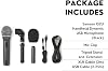Samson Q2U USB/XLR Dynamic Microphone Recording and Podcasting Pack (Black)