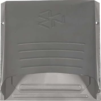 Builder's Best 110889 Thru-wall Dryer Vent Hood, 4, Galvanized