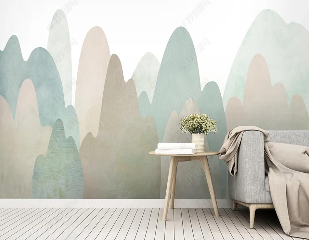 Décoration murale géométrique XXL : papier peint intissé design