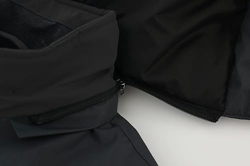 Miniatura 4 de Spmor Chaqueta de esquí impermeable con capucha para mujer, abrigo de snowboard cálido para invierno
