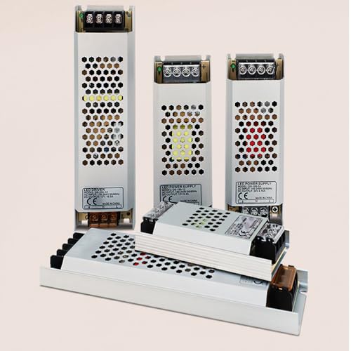 Image of Ultra-Thin, Small-Volume & High-Power Design Power Supply Transformer 24V LED Driver Switch for LED Strip Light 100W