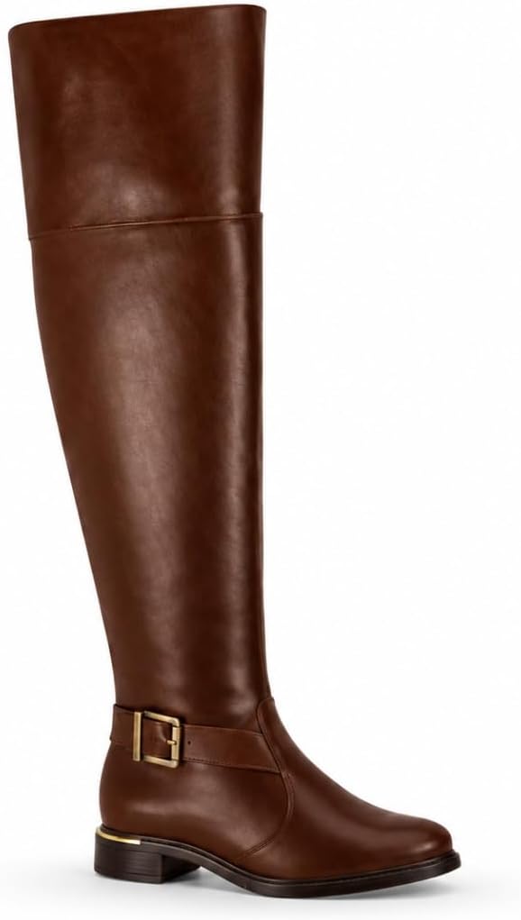 Bota Feminina Vizzano Over The Knee Montaria Napa Estribo Conforto