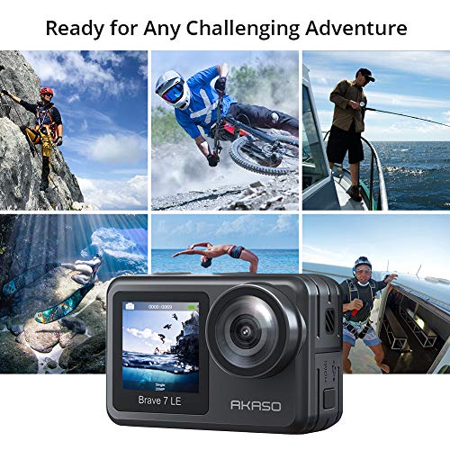 AKASO Brave 7 le Action Cam 4K30FPS 20MP