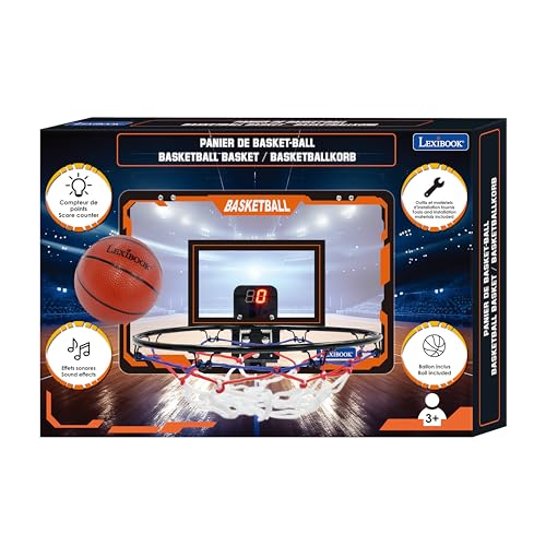 Panier de basket interactif Lexibook le cadeau idéal avec compteur de points - 5