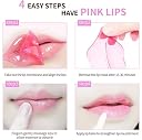 Collagen Lip Mask Sheet Moisture Repair Dry Lips Hydration White Unisex(Pack of 5) gallery image