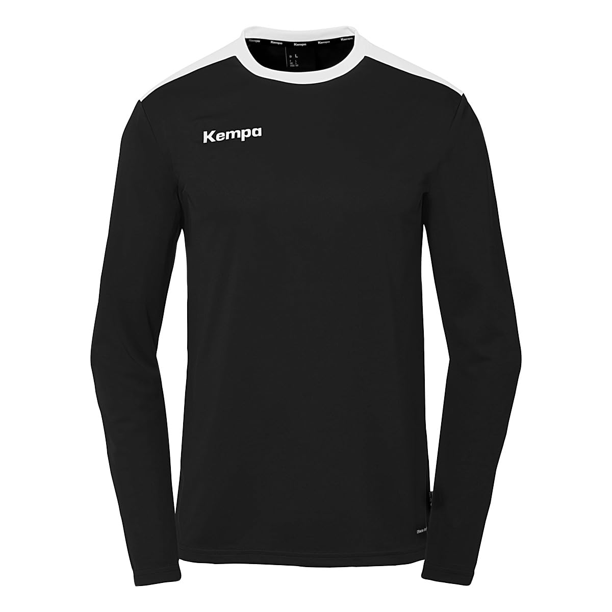 Kempa Emotion 27 Unisex Handball Long Sleeve Sweatshirt Black/White