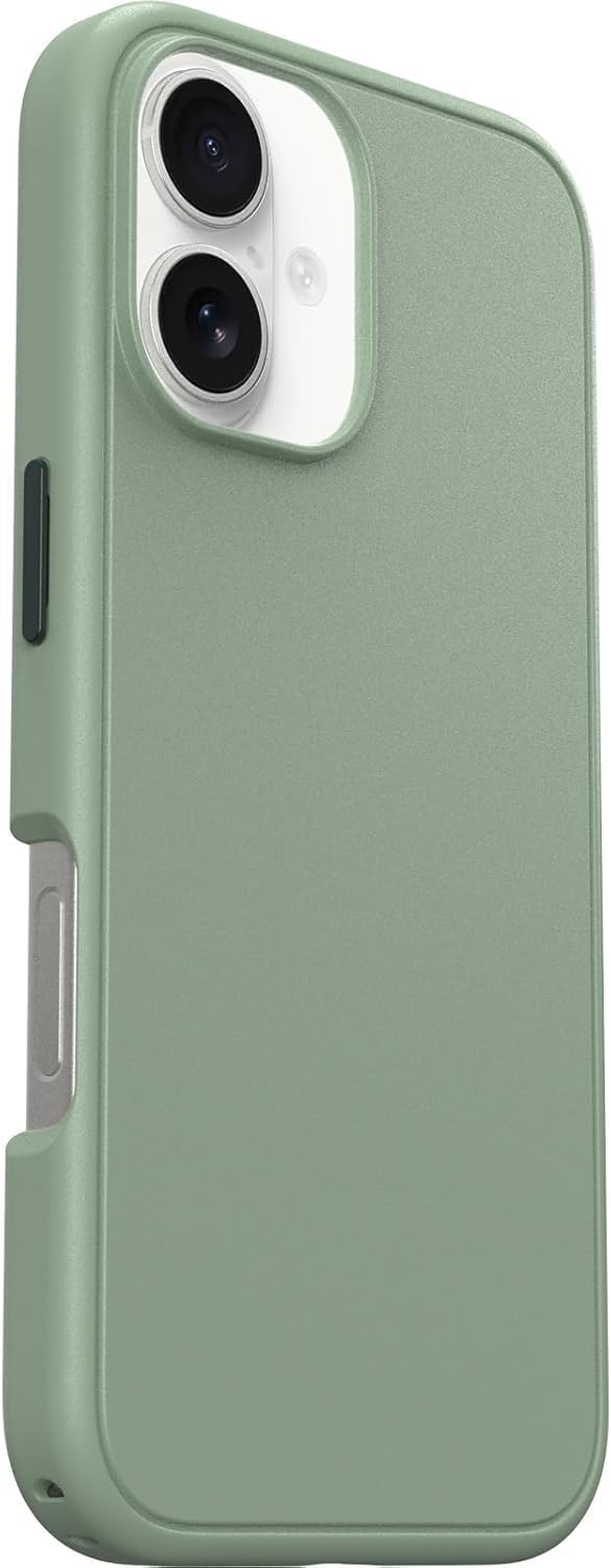 OtterBox iPhone 16 (Only) - Symmetry Series+ Case - Sagebrush (Green) - Snaps to MagSafe - Ultra-Sleek - Raised Edges Protect Camera & Screen - Non-Retail Packaging