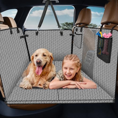 Couverture pour chien imperméable HB-24013BK01 noire pour toutes voitures et SUV