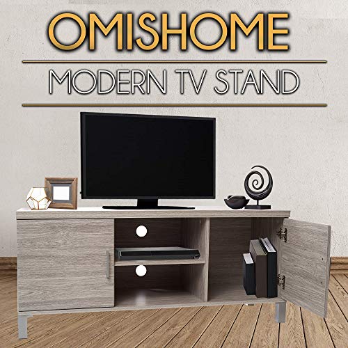 Gray TV Stand by Omishome A Traditional Favorite That Can Transform A