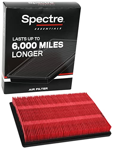 Spectre Essentials Engine Air Filter by K&N: Premium, 50-Percent Longer Life: Fits Select 2005-2010 DODGE/CHRYSLER (Challenger, Charger, Magnum, 300, 300C), SPA-2295