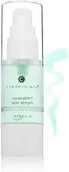 Credentials Soro para pele RosaCalm – calmante e calmante para peles sensíveis e propensas a rosácea, ajuda a reduzir a vermelhidão e fortalecer os capilares com complexo marinho e erva de salgueiro