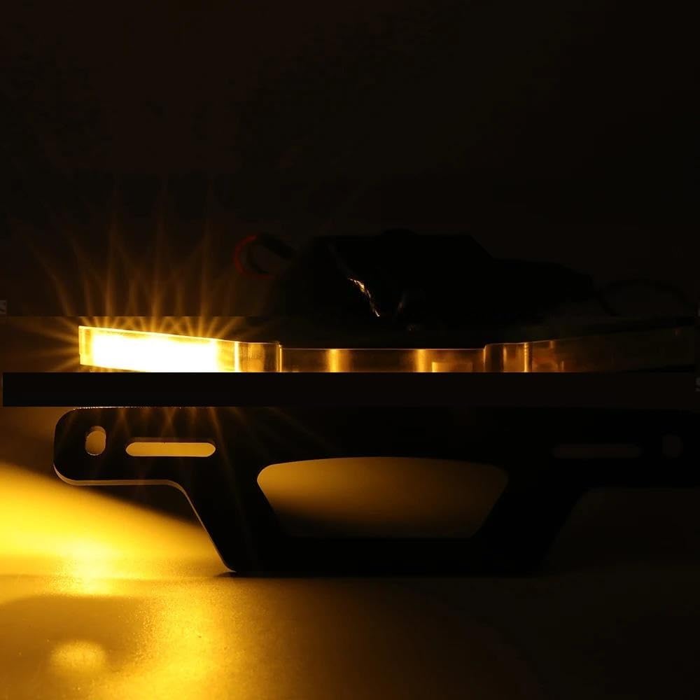 for CFMOTO 650 NK 2018 2019 2020 2021 2022 2023 Motorcycle License Plate Holder Turn Signal Light Tail Tidy Mudguard Eliminator Motorcycle