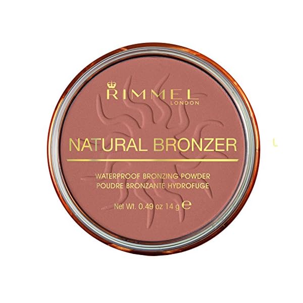 Rimmel London Natural - 021 Sun Light - Bronzer, Matte Finish, 0.49oz