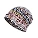 3 - Piece Set of Comfortable, Warm, Vintage Ethnic - Style Fashionable Elastic Large - Size Hat, Free size