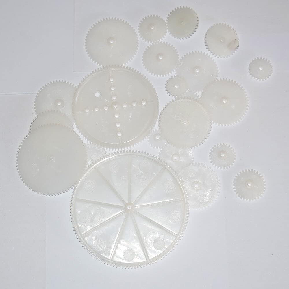 Replacement Part For 22 Kinds Tight Fit 2mm Plastic Gear 0.5M Rc Car DIY Parts/technology Model/baby For Children/four-wheel