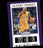 2019-20 Contenders Draft Picks Season Ticket VARIATION #32 Kobe Bryant Los Angeles Lakers Official Panini NCAA Collegiate Basketball Card (any streak on scan is NOT on the card)