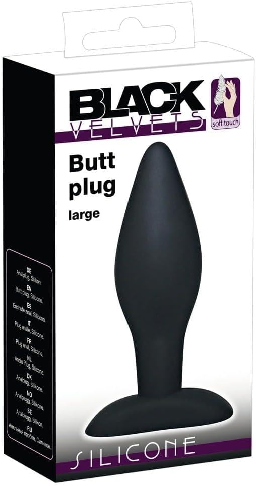 You2Toys Black Velvets Plug Large