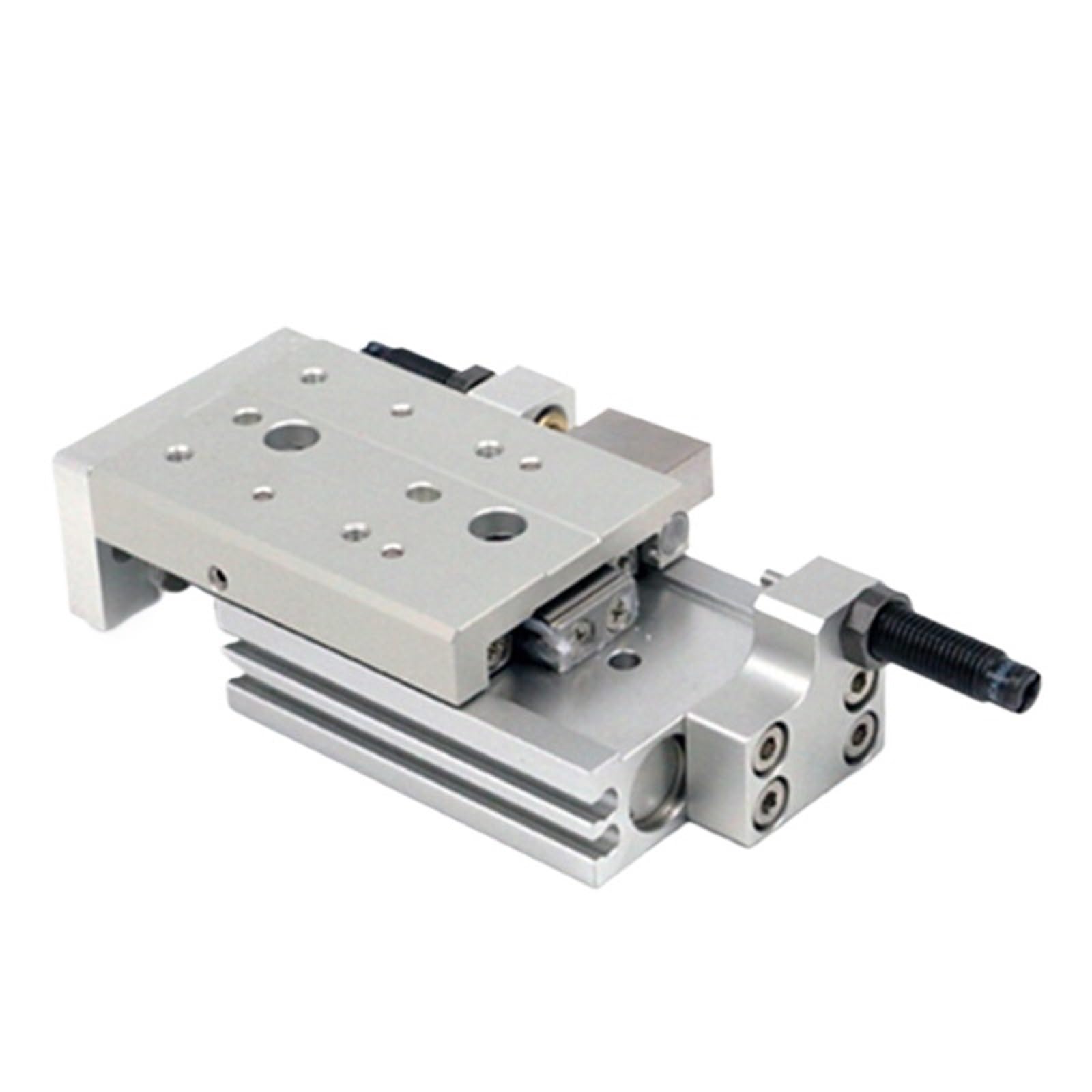 Cylindre pneumatique HLS compact à glissière de 20mm avec guidage linéaire aimanté
