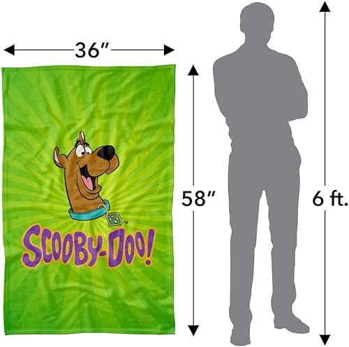 Miniatura 9 de LOGOVISION Scooby Doo - Manta de forro polar de mariposa de 50 x 60 pulgadas, mariposa