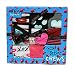 Betsey Johnson Women's 9 Pack Fashion Dot Lips Crew Gift Box, Assorted, 9-11