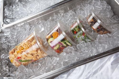 image for ECO PRODUCTS Compostable 32oz Clear Round Deli Containers, Case of 500