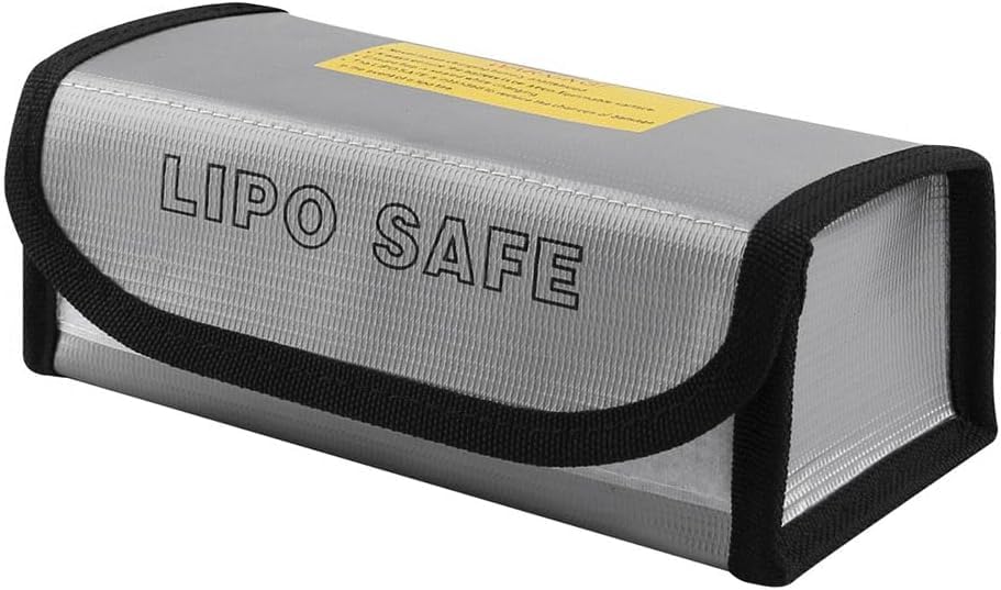 CowGoldChild リポバッテリー 袋 セーフティーバッグ 防火袋 耐火袋 防爆袋 耐熱袋 モバイルバッテリー耐火ケース 電池収納バッグ LiPo Bag リポ保管 防水 難燃性