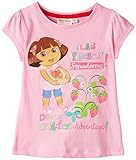 dora shirt color  Nickelodeon Mädchen Dora T-Shirt, Rosa, 116 (Herstellergröße: 6 Years)