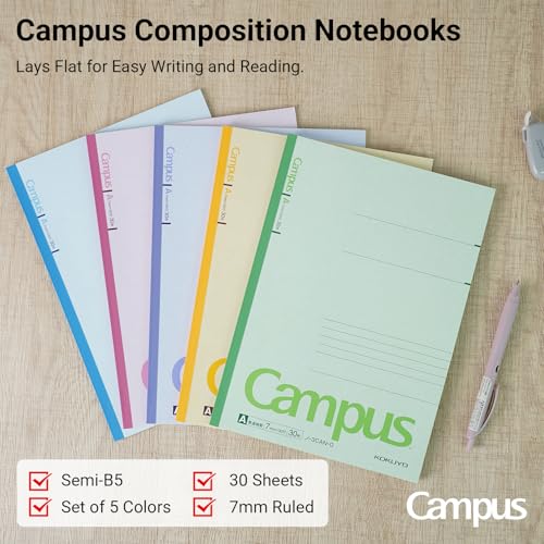 KOKUYO Campus notes semi-B5 cahier de notes japonais Roh-3CAX5 - 2