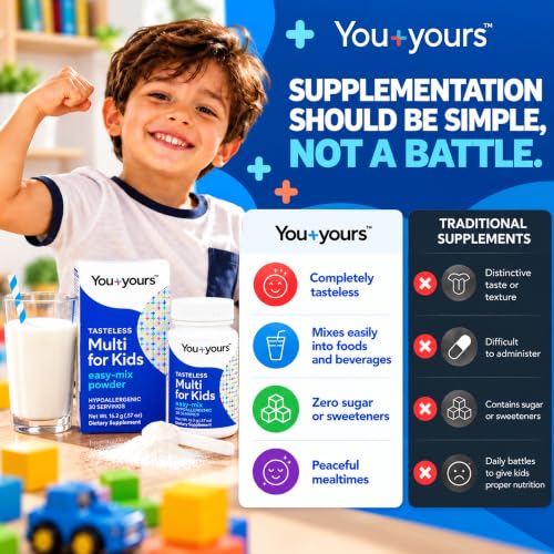 You+yours Tasteless Multivitamin Powder