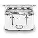 Russell Hobbs TR9250WTR Retro Style Toaster, 4-Slice, White