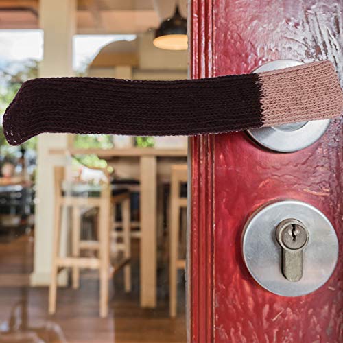 Capa protetora para maçaneta da Yardwe 10 peças de malha de crochê para maçaneta protetora