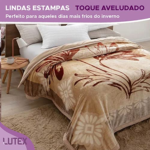 Cobertor King Size Jolitex Ternille Double Action Dupla Face Premium Grosso Pesado Inverno Embalagem