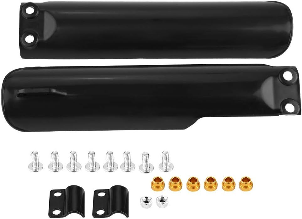 Pit Bike Front Forks Guard 125 Cc Front Fork Guards in Orange Other Components 1 Pair Front Fork Guard Protector Guards for 150cc 160c 200cc 250cc Dirt Bike