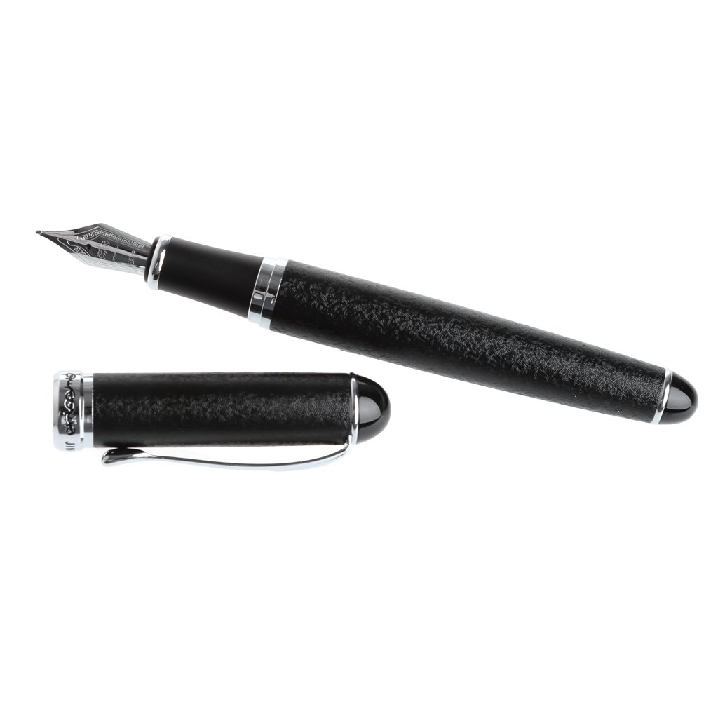 Bettal Medium Nib Fountain Pen X750 for School Office, Metal