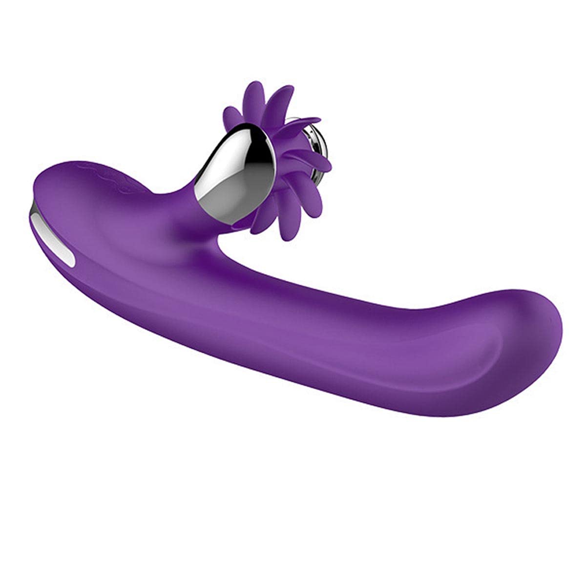 G Spot Vibratore Giocattoli sessuali per adulti per donne, Dildo clitorideo Stimolatore anale Dildo Giocattolo sessuale per coppie Vibratorter Masturbatori femminili impermeabili Viola
