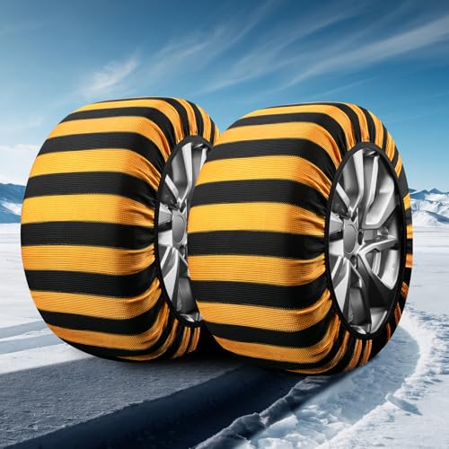 Chaussettes à Neige Textile Homologué EN 16662-1,Chaînes à Neige Textiles Homologuées et Haute...