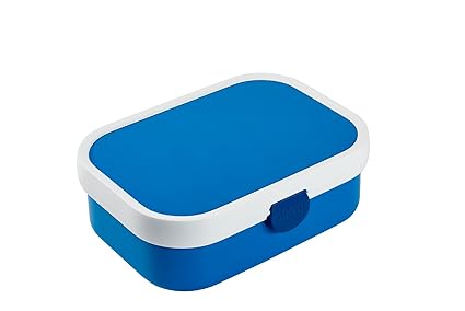 Mepal, Campus Lunch Box with Detachable Mini Bento Box, Portable, BPA Free, Blue, Holds 750ml|25.4oz, 1 Count