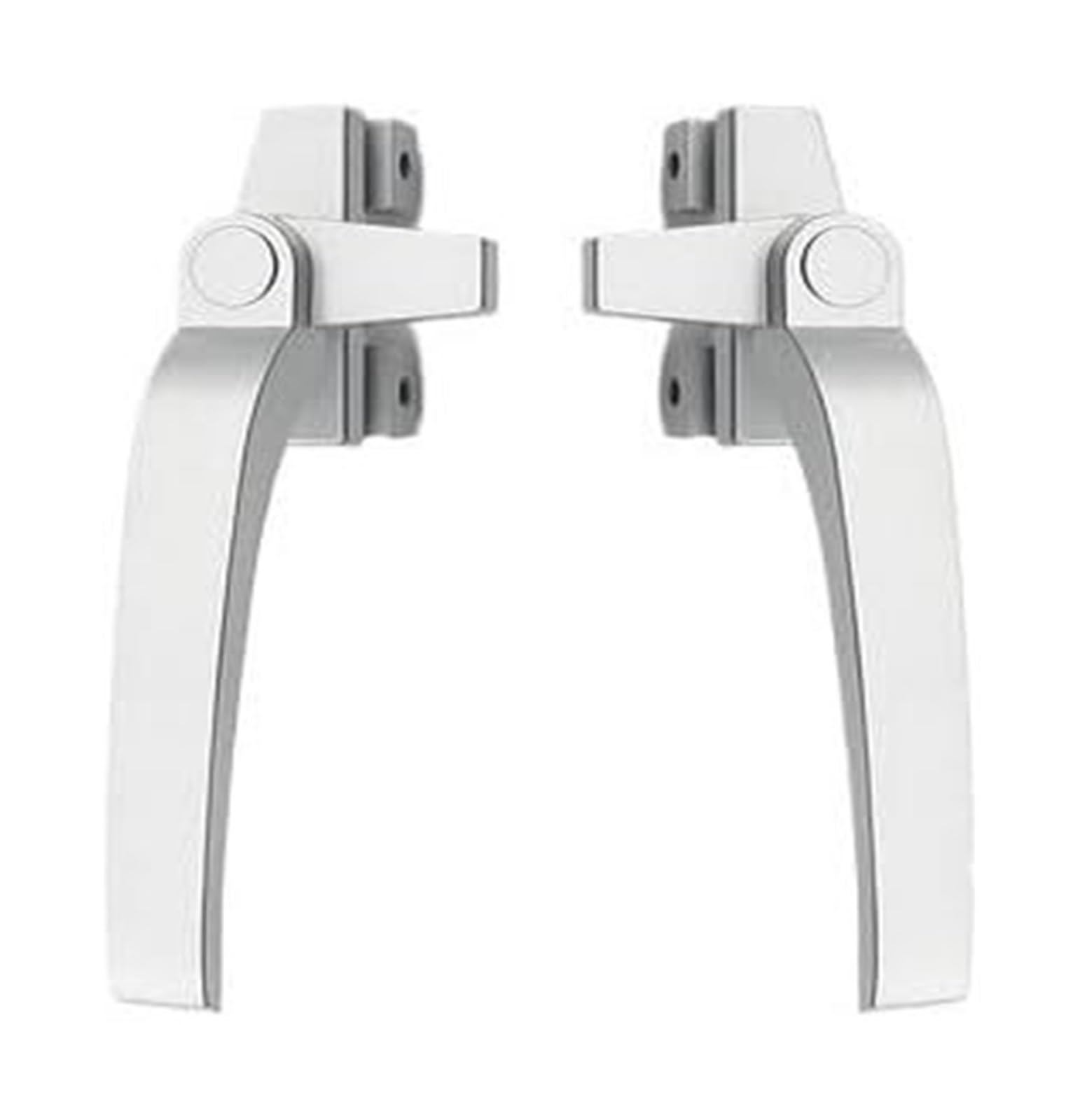 Aluminum Alloy Window Handle, Casement Lock Left Right(Grey)
